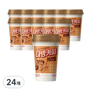 소와나무 다방커피 카라멜, 250ml, 24개