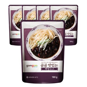 곰곰 맛있는 짜장소스, 180g, 5입