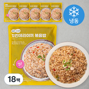 엄지 치킨데리야끼 볶음밥 (냉동), 300g, 18팩