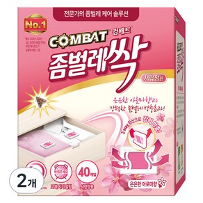 컴배트 좀벌레싹 서랍장용 아로마향 방충제 40p