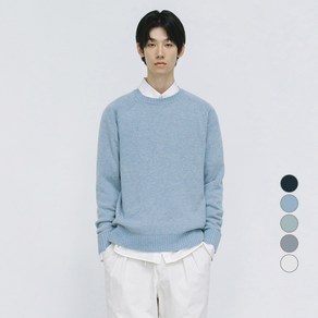 빅유니온 남녀공용 SADDLE ROUND KNIT OBEFUSW01