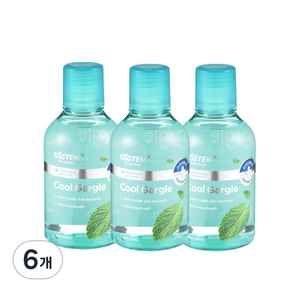 오스템 뷰센 쿨가글, 250ml, 6개