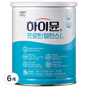 하이뮨 프로틴 밸런스 L 캔, 608g, 6개