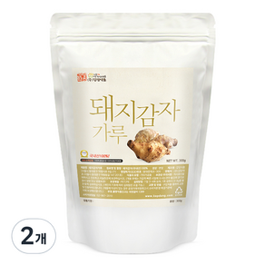 갑당약초 돼지감자 가루, 2개, 300g