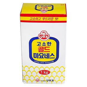 오뚜기 고소한 골드 마요네즈, 1kg, 1개