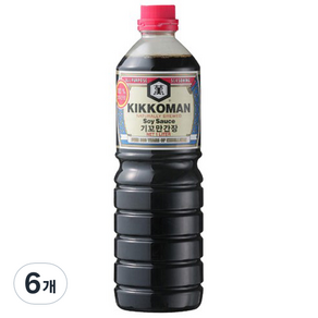 기꼬만 간장(양조간장)1L, 1L, 6개