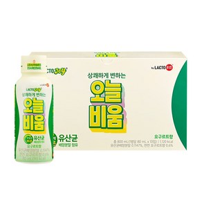 락토조이 오늘비움 유산균음료, 80ml, 10개