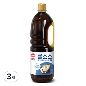 백설 굴소스, 2.1kg, 3개