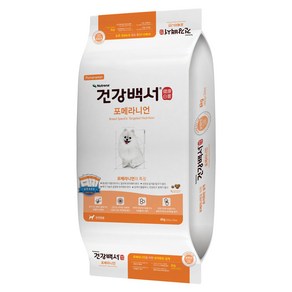 건강백서 강아지 기능성 사료, 포메라니안, 6kg, 1개