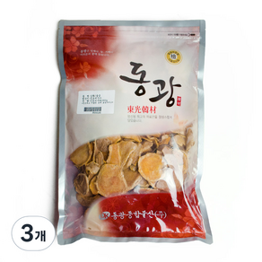 동광종합물산 강황 울금 인도네시아산, 600g, 3개