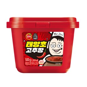 진미 태양초 고추장, 500g, 1개