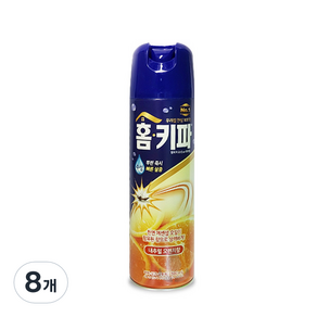 홈키파 엘비이 제트 에어로솔 내추럴 오렌지향, 500ml, 8개