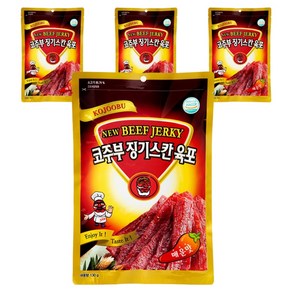 코주부 징기스칸 육포 매운맛, 130g, 4개