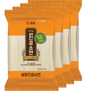 샘표 진공 소면, 3kg, 4개