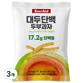 프로엠 대두단백 두부과자, 3개, 100g