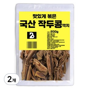 비니플랑센 맛있게 볶은 국내산 작두콩 차, 200g, 2개, 1개입