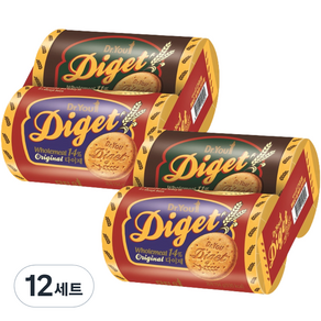 닥터유 다이제 초코 225g +오리지널 194g 번들, 419g, 12개