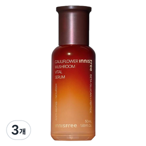 이니스프리 꽃송이버섯 바이탈 세럼, 50ml, 3개