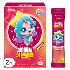 락피도 몸이튼튼 철분젤리 15p, 225g, 2개