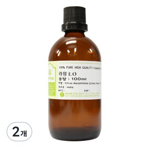 허브솝 원액 100% 아로마 에센셜오일 100ml, 2개