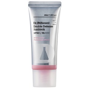 닥터디퍼런트 더블 디펜스 선블록 SPF50+ PA++++, 40ml, 1개