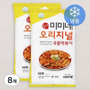 미미네 오리지널 국물떡볶이 (냉동), 570g, 8개