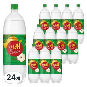 갈배사이다, 1.5L, 24개