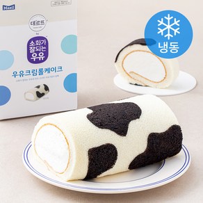 소화가잘되는우유 우유크림 롤케이크 (냉동), 360g, 1개