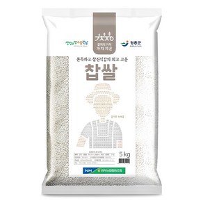 용두농협 가치지은 국내산 찹쌀, 5kg, 1개