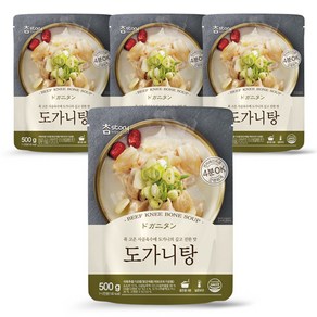 참스토리 도가니탕, 500g, 4개