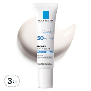 라로슈포제 유비데아 엑스엘 멜트인 선크림 SPF50+ PA++++, 30ml, 3개