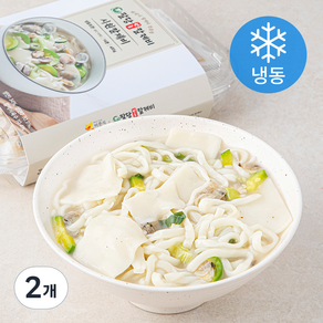 바른식 팔당원조칼제비 시원칼제비 밀키트 (냉동), 485g, 2개