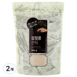 태광선식 검정콩 선식, 700g, 2개