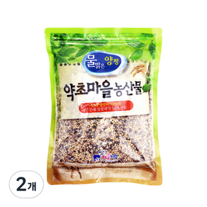 증안리약초마을 오색찰보리, 1kg, 2개