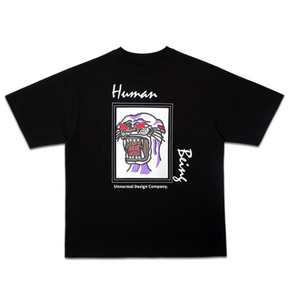 아임낫어휴먼비잉 PANTHER FRAME TEE