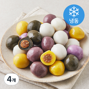 더바른 오색송편 (냉동), 550g, 4개