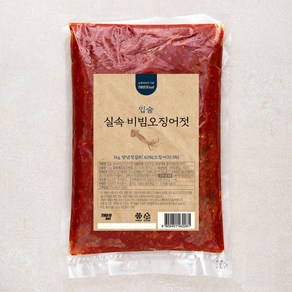 입술 실속 비빔오징어젓, 1kg, 1개