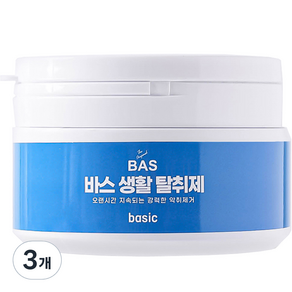 BAS 베이직 생활 탈취제 본품, 300g, 3개