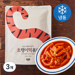 호랭이떡볶이 (냉동), 530g, 3개