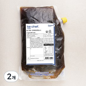 비셰프 간장 닭강정 소스, 2kg, 2개