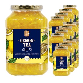 녹차원 레몬차, 1kg, 12개