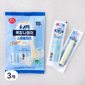 서울우유치즈 목장나들이 스트링치즈, 18g, 4개입, 3개