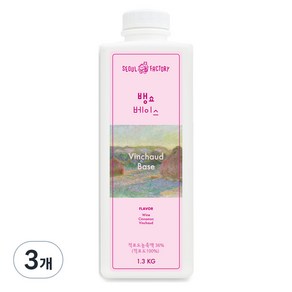 서울팩토리 뱅쇼베이스, 1L, 3개