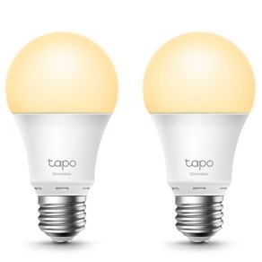 타포 스마트 IoT E26 소켓 LED 조광 전구, Tapo L510E, 2개