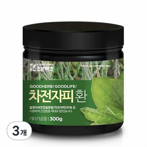 조은약초 프리미엄 차전자피환, 300g, 3개