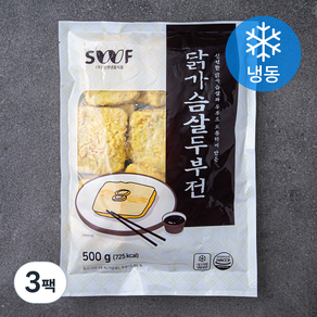 성원 닭가슴살 두부전 (냉동), 500g, 3팩