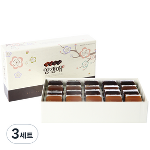 양갱애 양갱 종합세트 대, 800g, 3세트