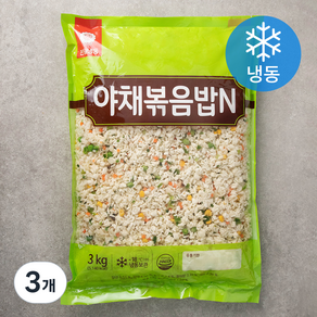 천일냉동 야채볶음밥N (냉동), 3kg, 3개