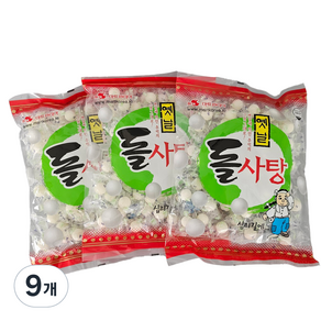 마트코리아 옛날돌사탕, 330g, 9개