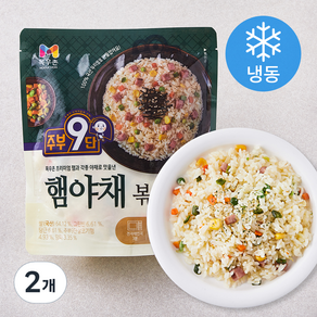 주부구단 햄야채볶음밥 (냉동), 210g, 2개